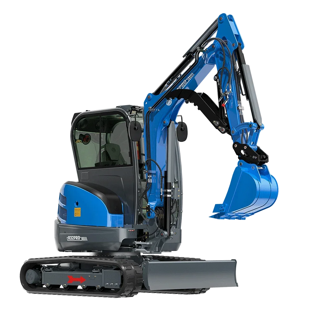 RIPPA R32 Mini Excavator – 3.2 Ton Compact Excavator with Kubota Engine + 12 FREE Attachments